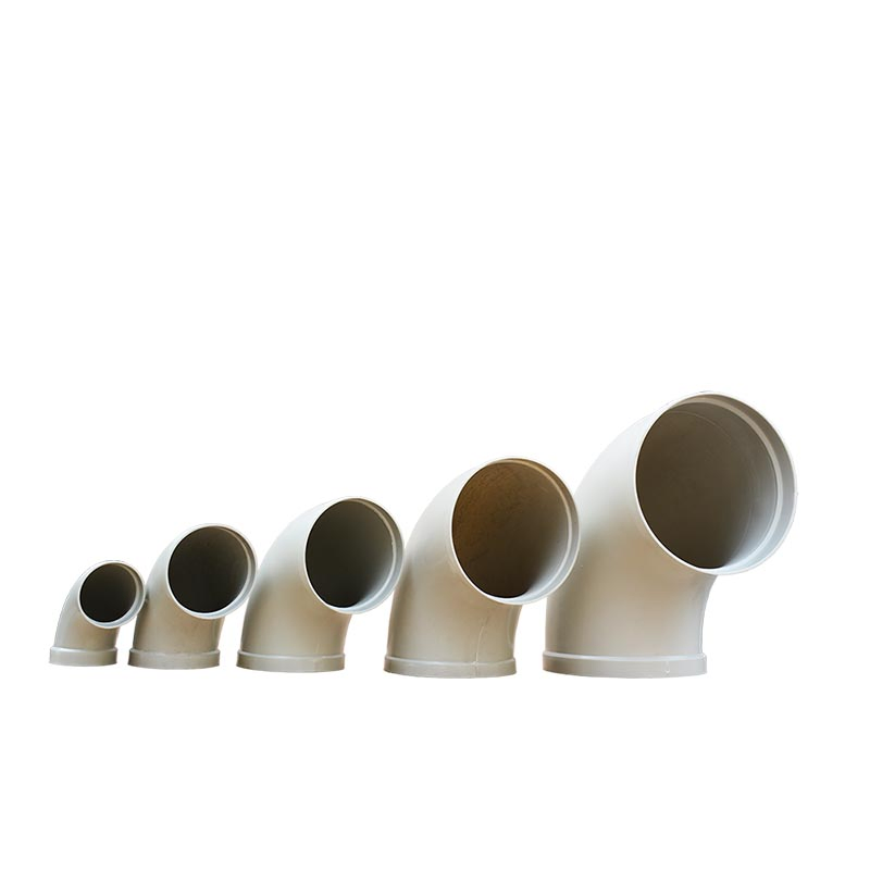 Plastic Connectors for Rotund Tube Industrial Pipes Fitting Flexible Joint Carbon Steel Elbow