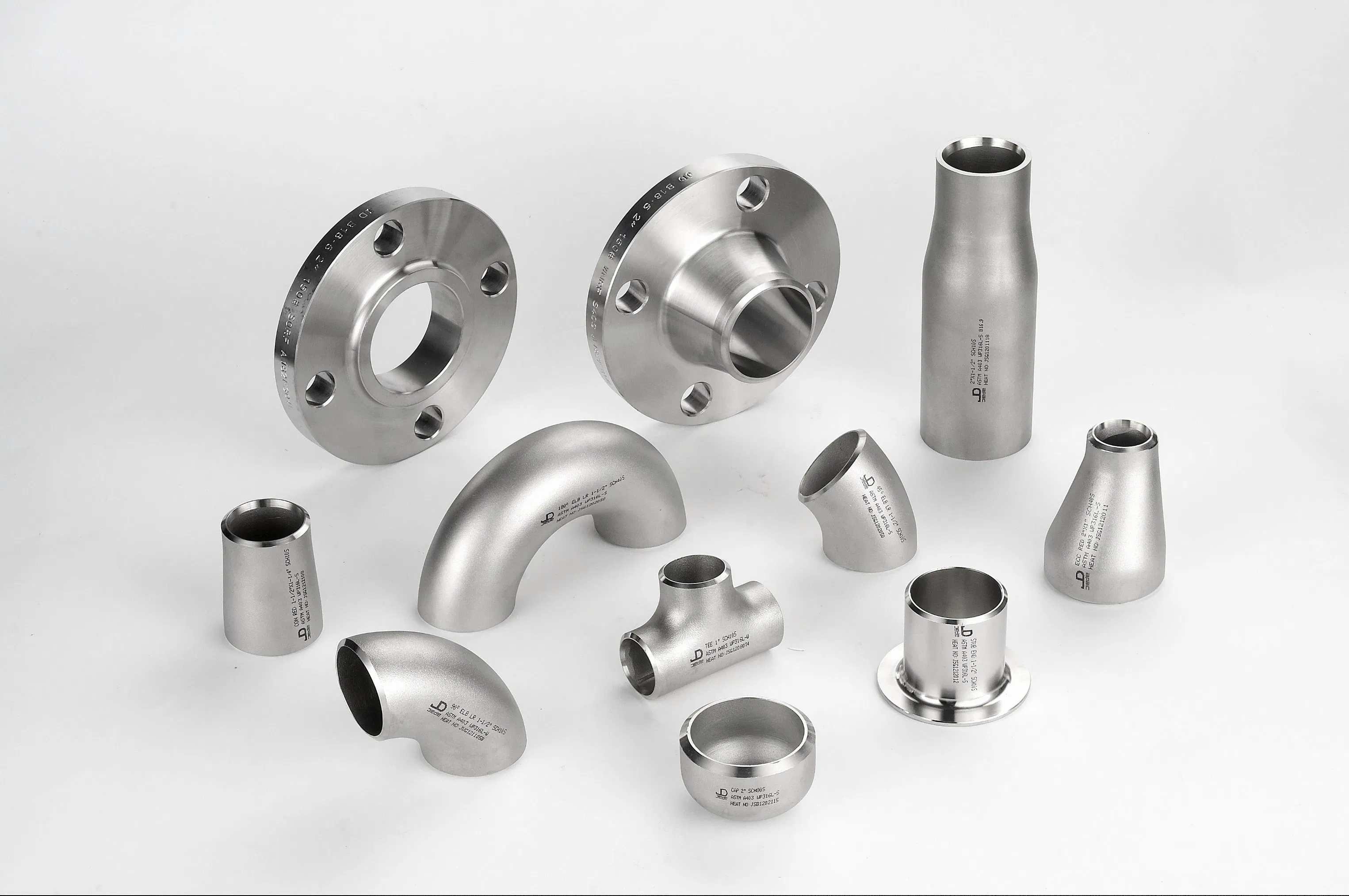 Stainless Steel Pipe Fittings Butt Weld Equal Tee