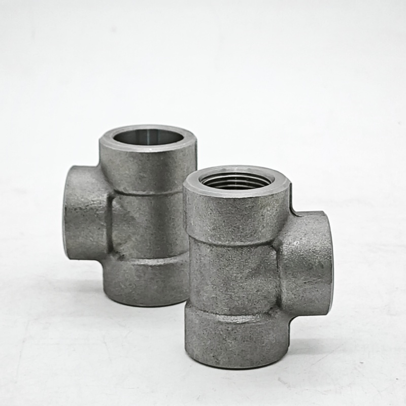 Carbon Steel Stainless Steel 316L A105 Welding Welded Flange Tee Pipe Fittings