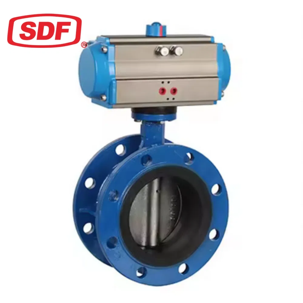 High Temperature API Standard Durable Electric/Pneumatic Butterfly Valve