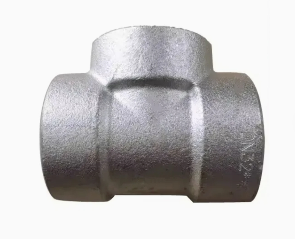 Tee for Medicine Industry Socket Weld Forged Stainless Steel Pipe Fittings