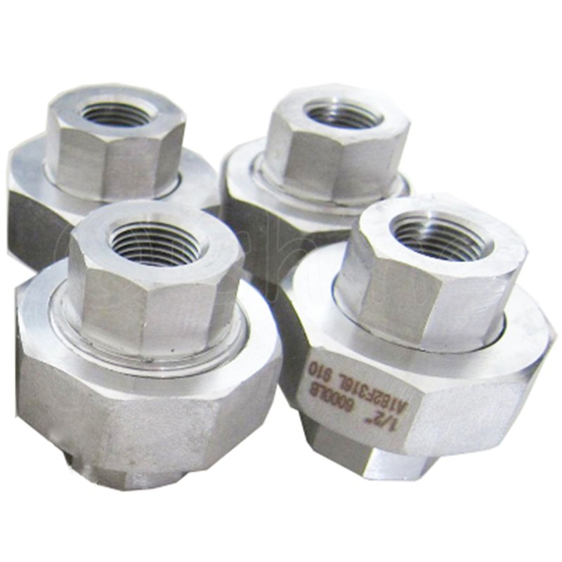 `B16.11 3000lb A105n Socket Weld Half Coupling Forged Pipe Fitting