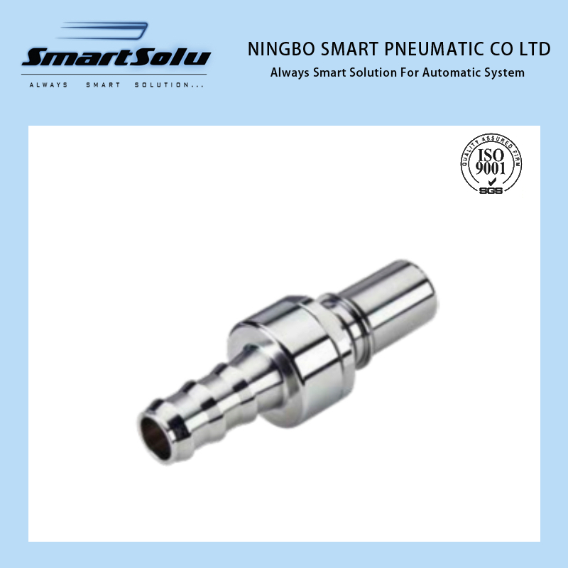 Lq8 Series Brass Quick Disconnect Straight Thread G/BSPP Cooling Push-to-Connect Coupling Body