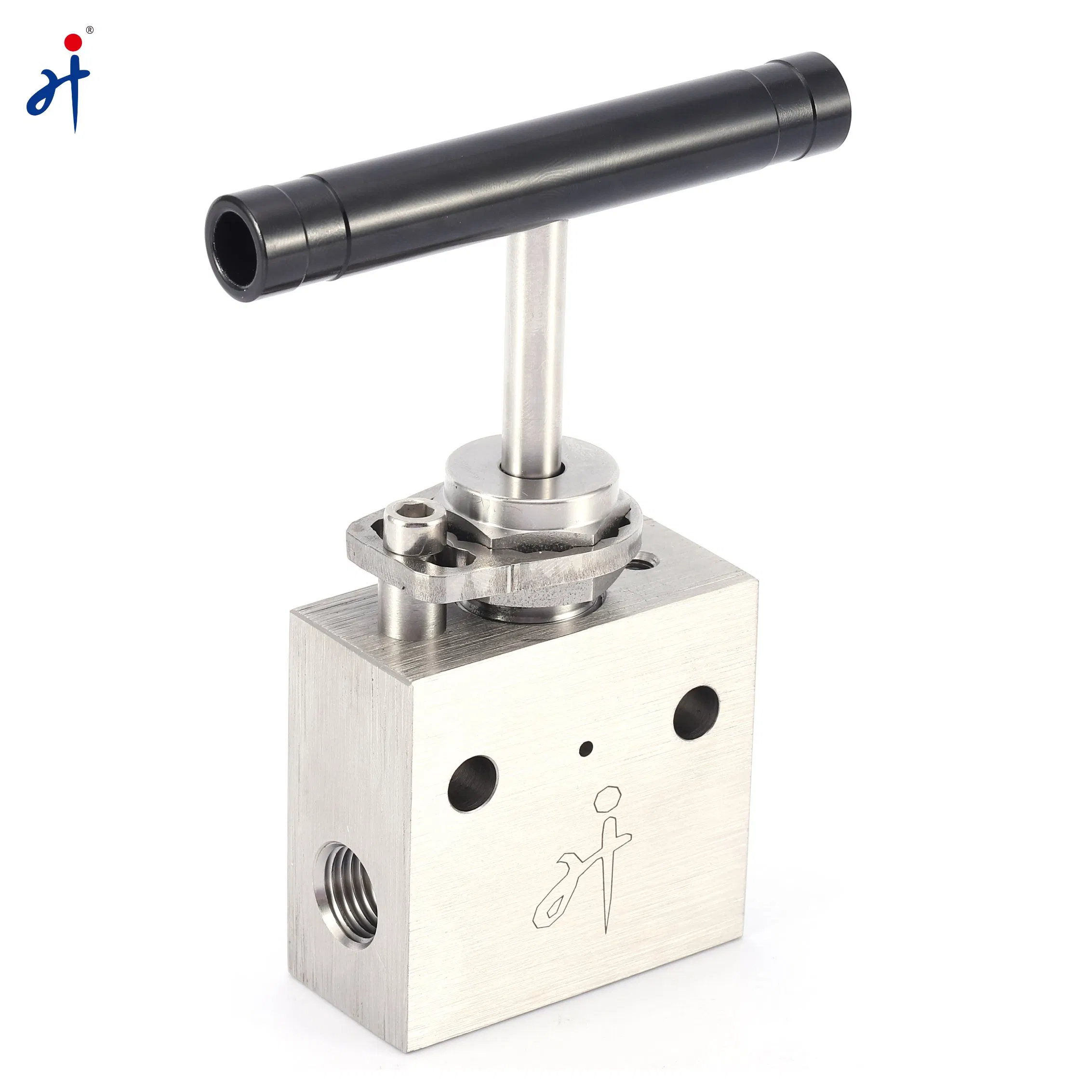 Hongji 10K Psi Manual Control Stainless Steel High Pressure Needle Valve for Hydro Testing Machine