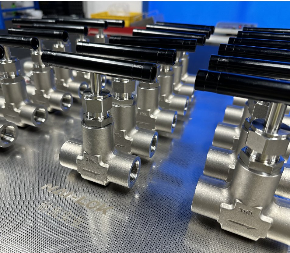 Nai Lok 1/2 Female NPT High Pressure 10000psi Needle Valve Instrument 6000psi 1 4 Inch BSPP Panel Nut Needle Valves