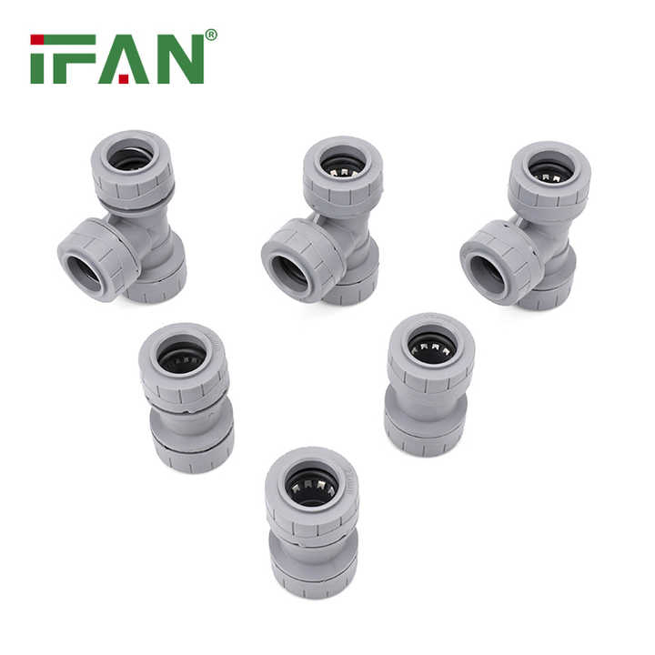 Ifan Injection High-Pressure Seamless PPR Water Pipe Fittings PPR Pipe Fitting DIN 8077/8078 PPR Push Fittings