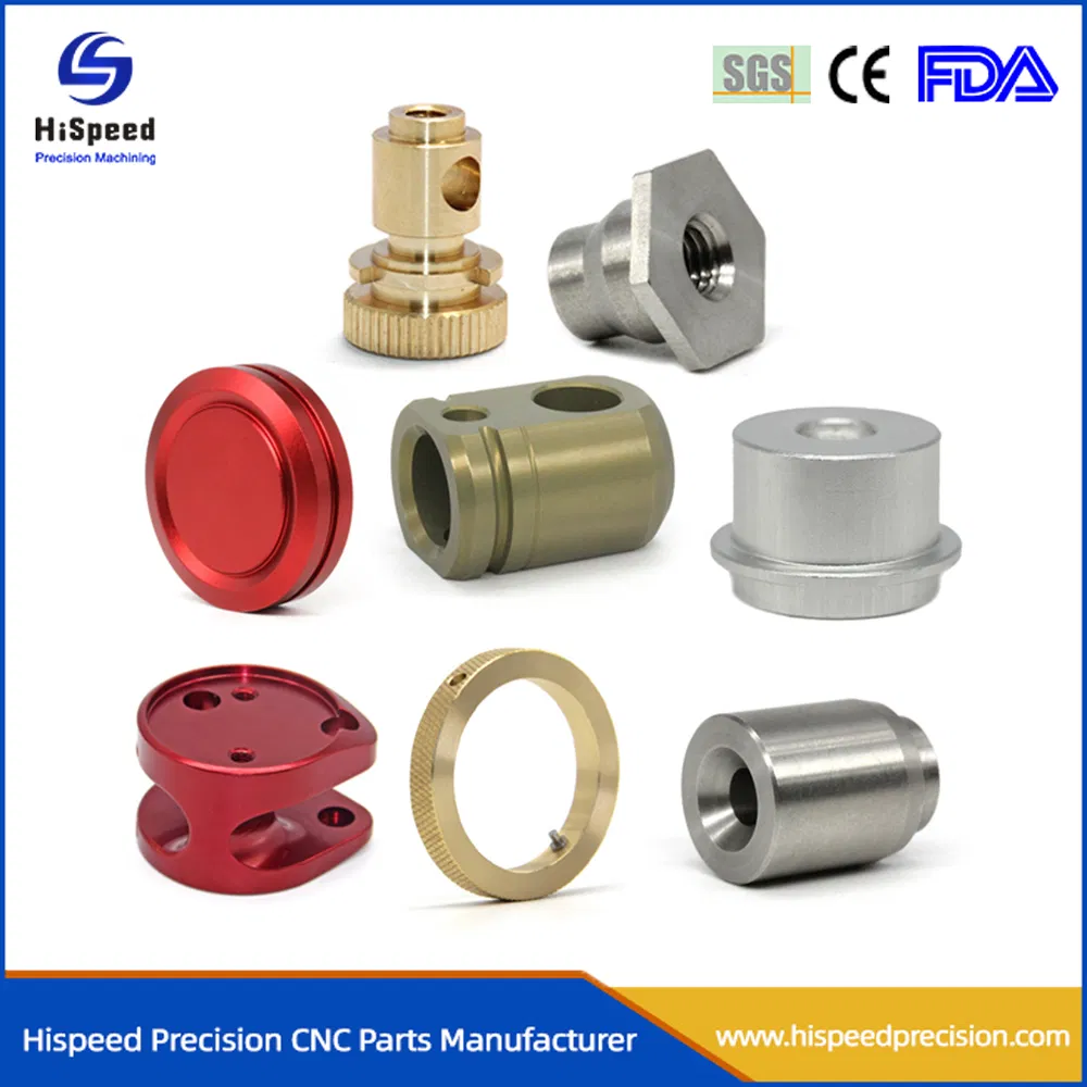 High Precision CNC Machined Milled Turned Machining Services Customized Aluminum Metal Parts