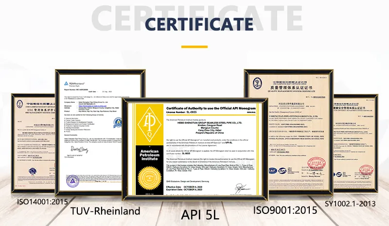 Certificates