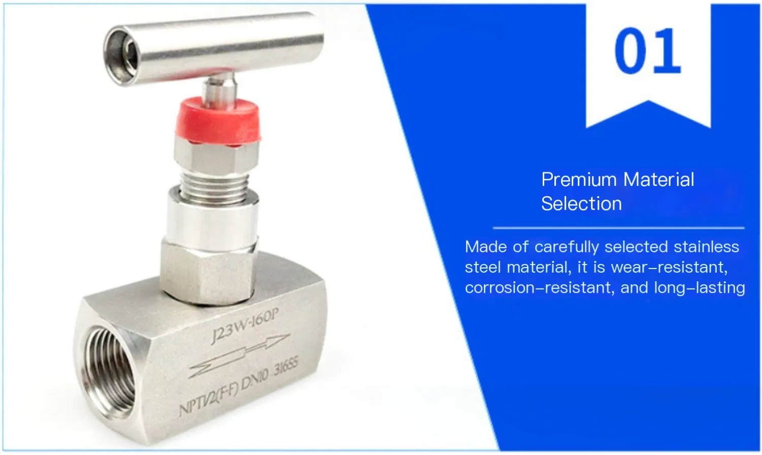 Durable Female Thread Needle Valve for Industrial Systems