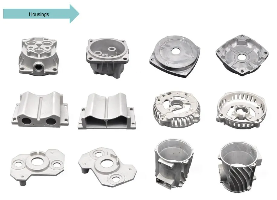 Aluminum Die Casting Product Display