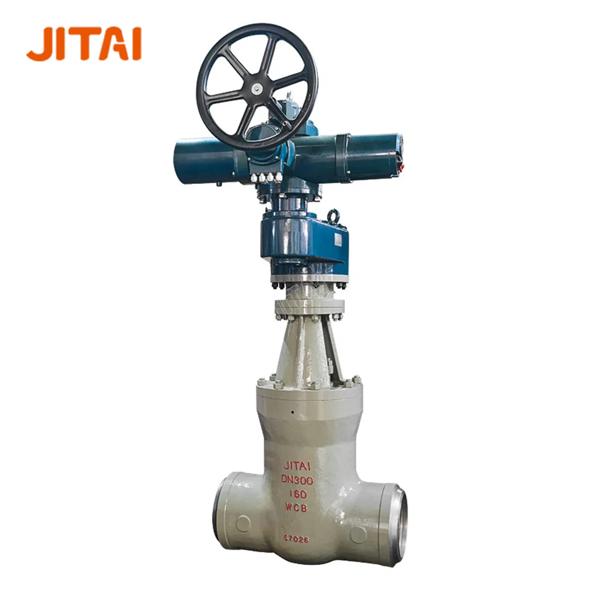 Motorized Butt Welding DN200 Flexible Wedge High Temperature Gate Valve