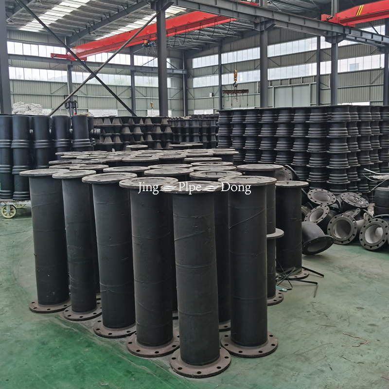 50mm 100mm Malleable Ductile Cast Iron Flanged Pipe Fittings