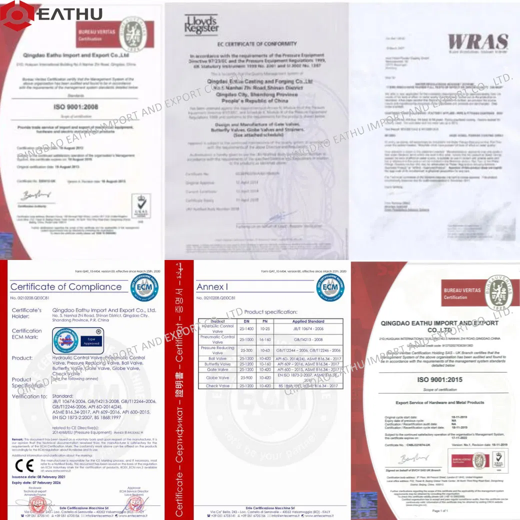 Quality Certifications Overview