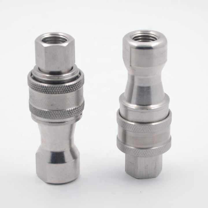 Hydraulic Connections ISO 7241-a Quick Connect Hose Fittings Pressure Release Coupling