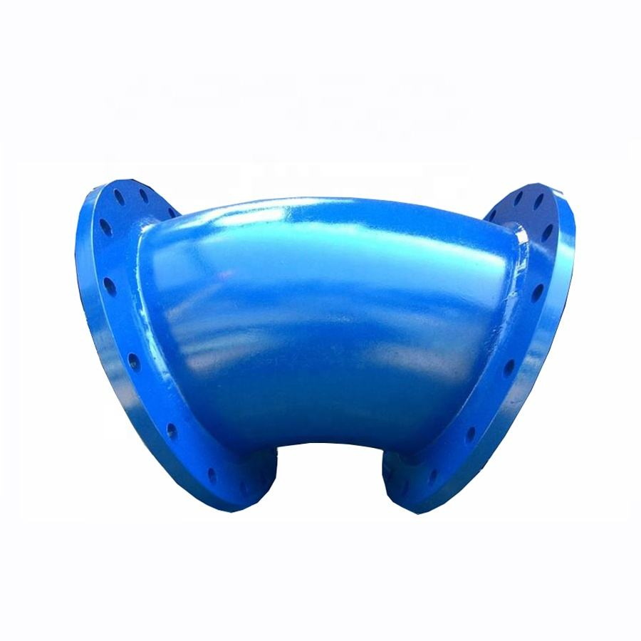 Any Size Ductile Cast Iron Pipe Fittings Flanged Water Pipe Fitting