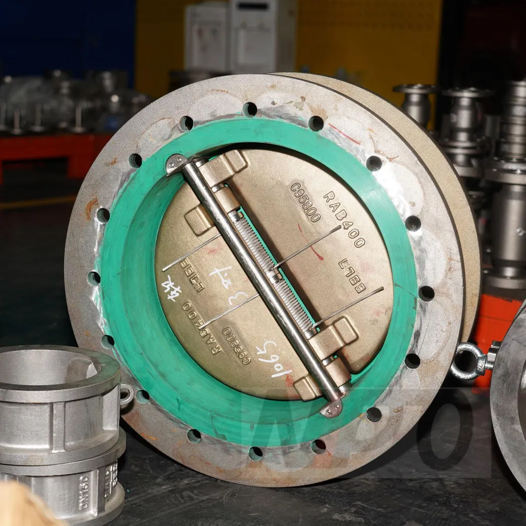 Casting Dual Plate C95800 Flanged Check Valve
