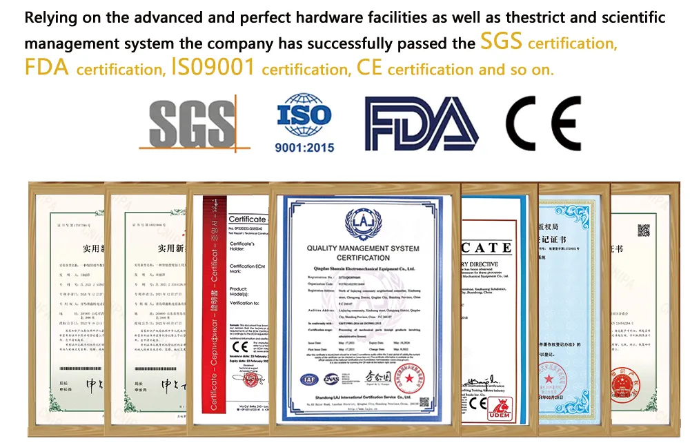 Quality Certifications
