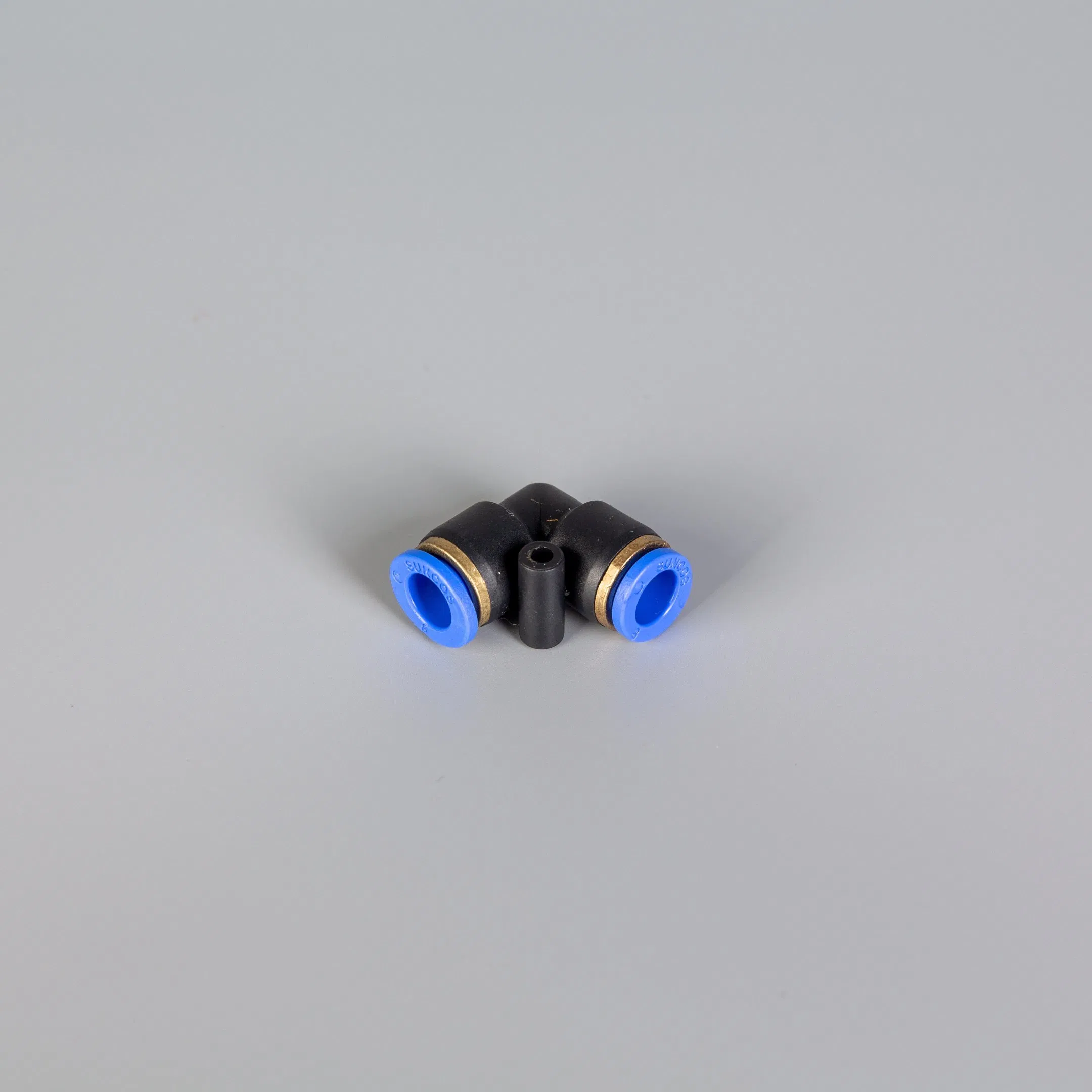 Factory Hot Sale Hose Tube Elbow Connector 90 Degree Hose Plastic Quick Pneumatic Fitting