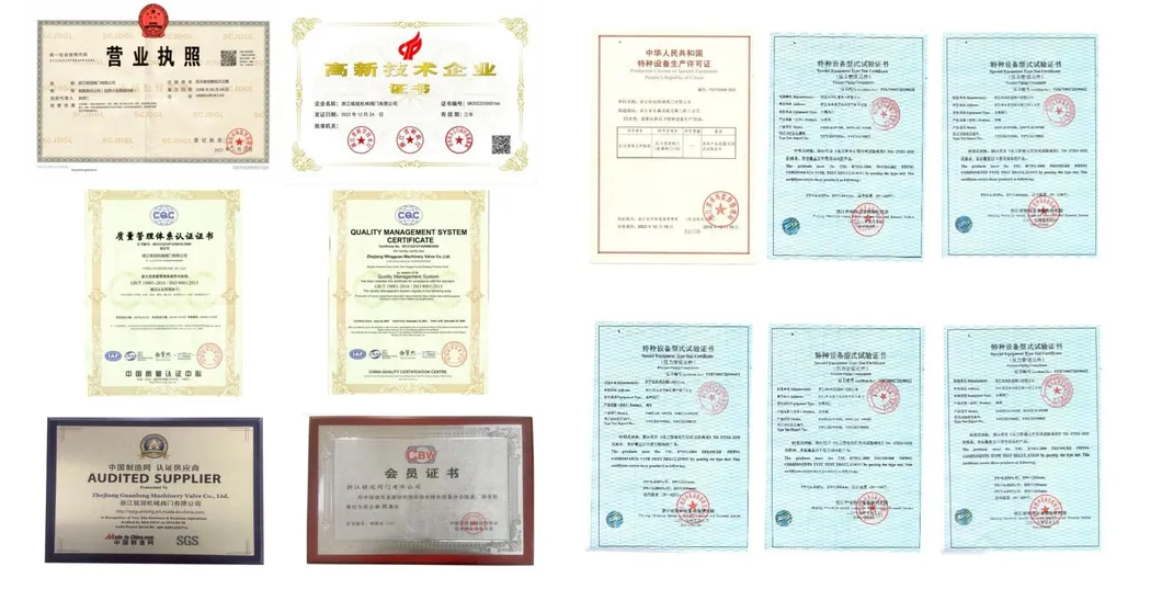 Certificates