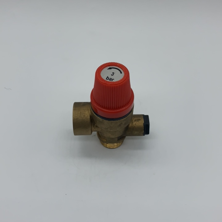 Hpsv02A, Pressure Relief Valve, Safety Relief Valve, Bsp G1/2" DN15 Male Brass Safety Air Pressure Relief Valve 3bar Nominal Pressure for Solar Water Heaters