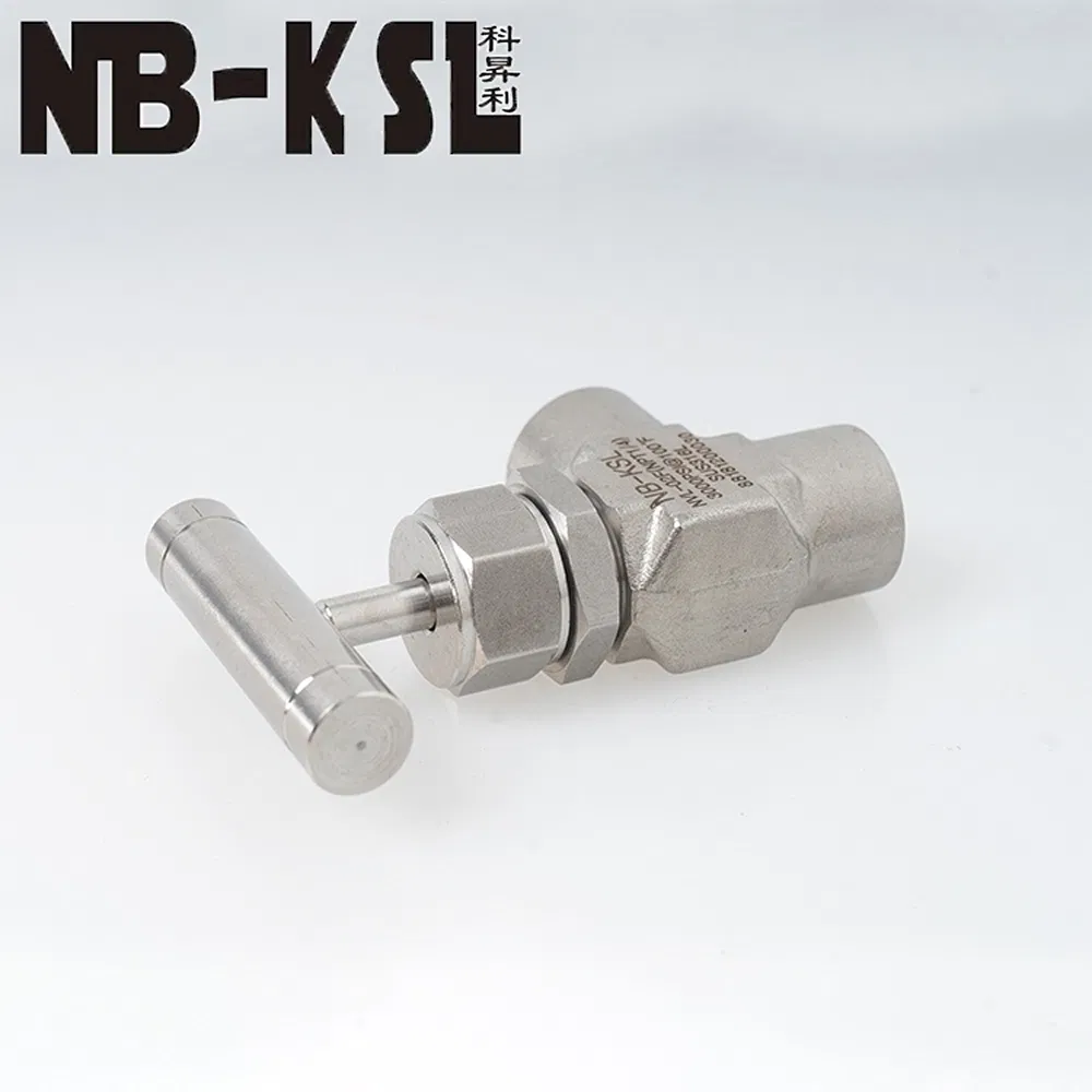 High Strength Stainless Steel High Pressure Female Thread Gas Needle Valve
