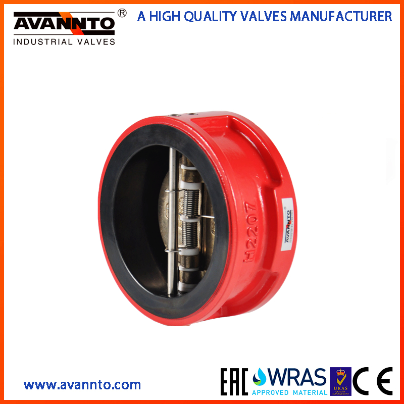 Full Liner Dual Plated Wafer Type Check Valves