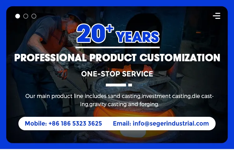 Cast Iron Aluminum Gravity Casting