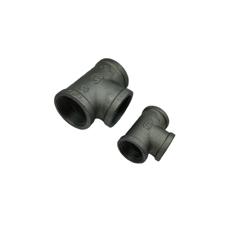 BS NPT Black Carbon Steel Pipe Fittings Galvanized Two Male Iron Threaded Female Elbow