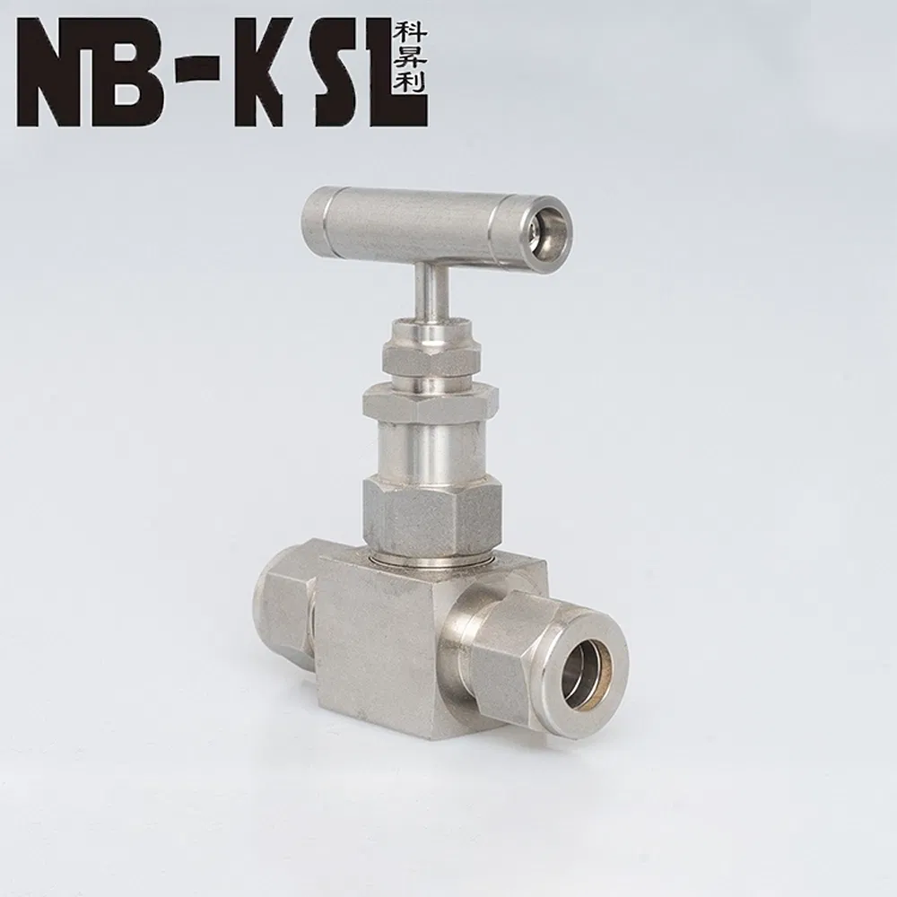 Customizable High Pressure Stainless Steel Ferrule Type Needle Valve for Laboratory Equipment
