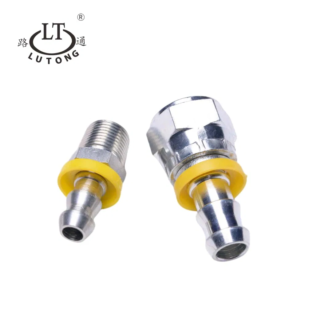 Manufacturer High Quality OEM Pipe Mixed Fluids Bsp Hydraulic Hose Fitting