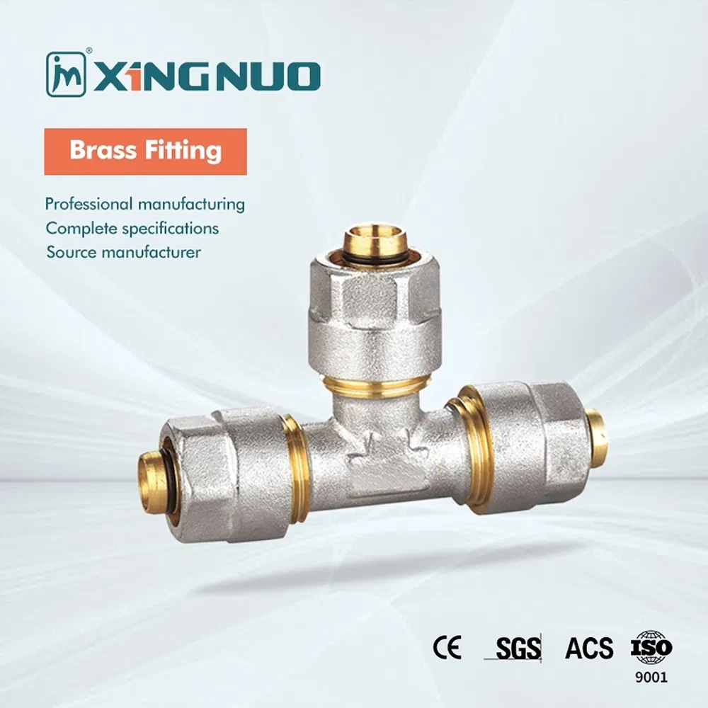 Stainless Steel Brass High Pressure Pipe Female Tube Metal Connectors Coupling Plumbing Threaded Pipe Fittings/Fitting