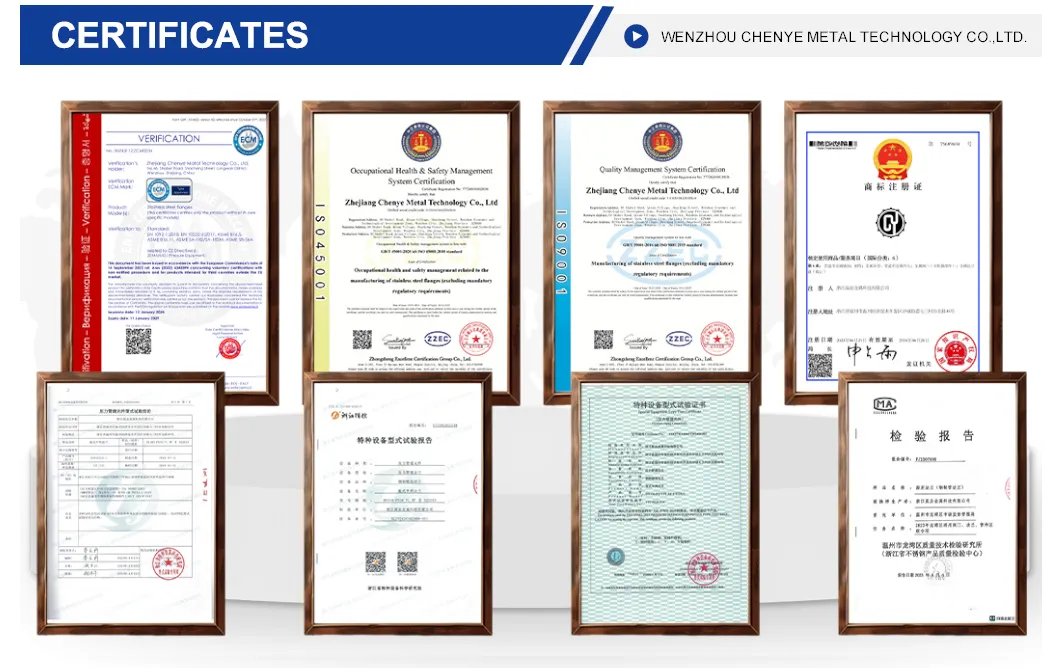 Certifications