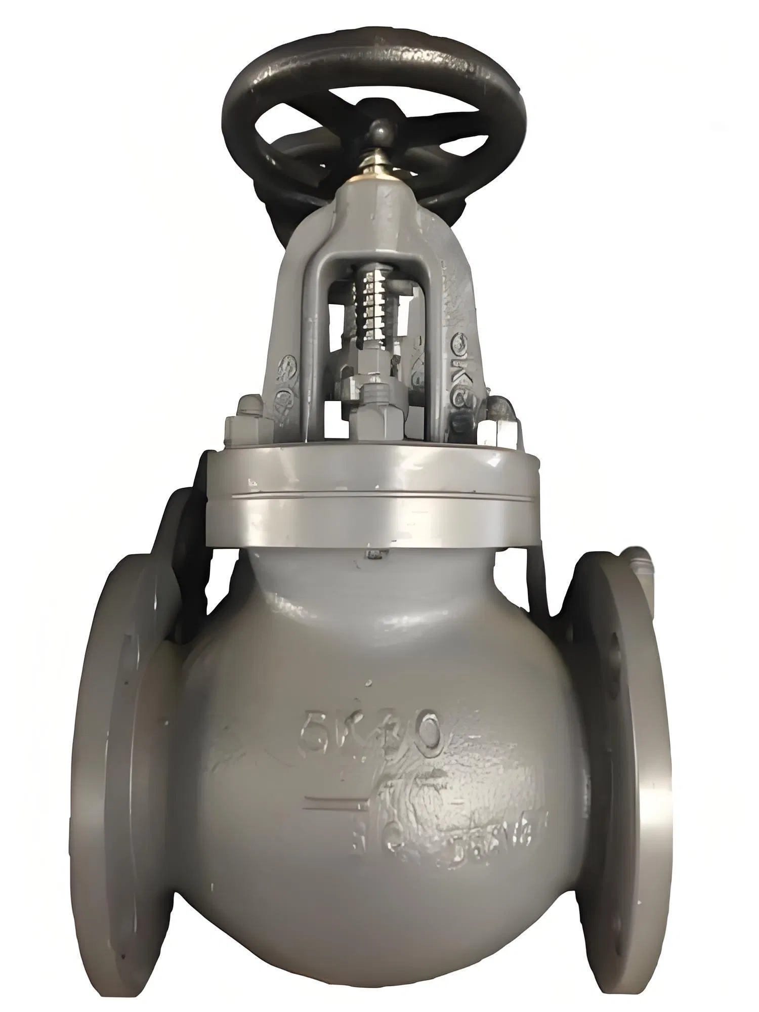 Factory JIS F7319 Cast Iron 10K-100A Screw-Down Check Globe Valves