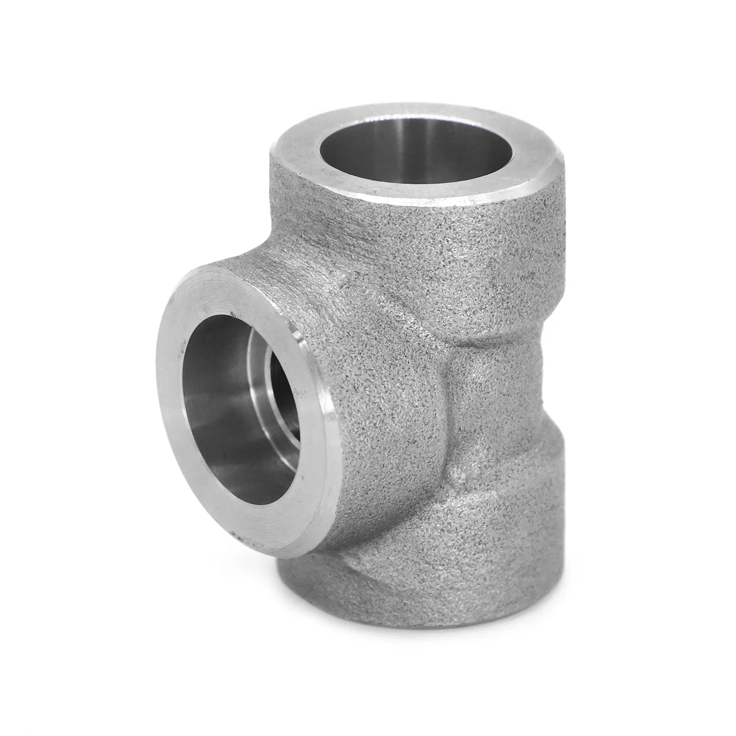 Forged Steel Pipe Socket Welding Fittings Sw NPT Threaded Flange End Fitting