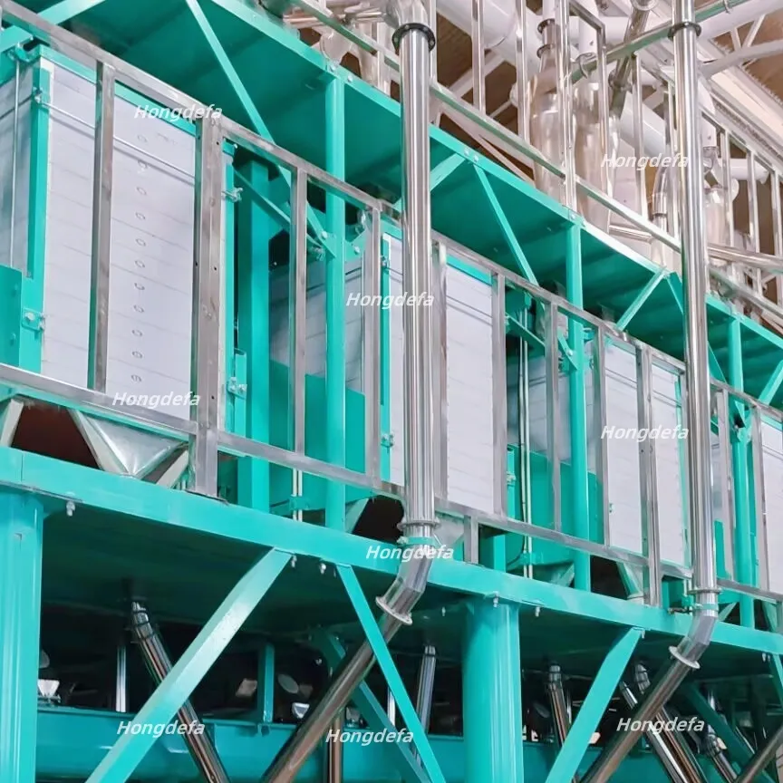 80t/D مصنع مطحنة دقيق القمح إثيوبيا