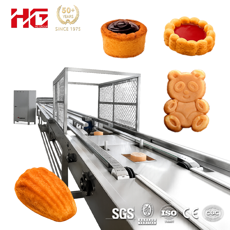 3D خط إنتاج الكعك خط إنتاج على شكل دونات 3D آلة الكعك