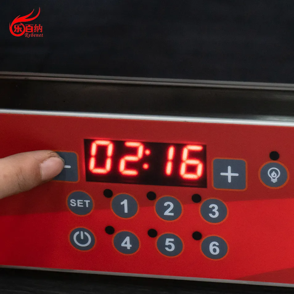 فرن كهربائي تجاري معتمد بسعة 62L مع convection لتحميص الخبز مع 4 صينية (YSD-1AE)
