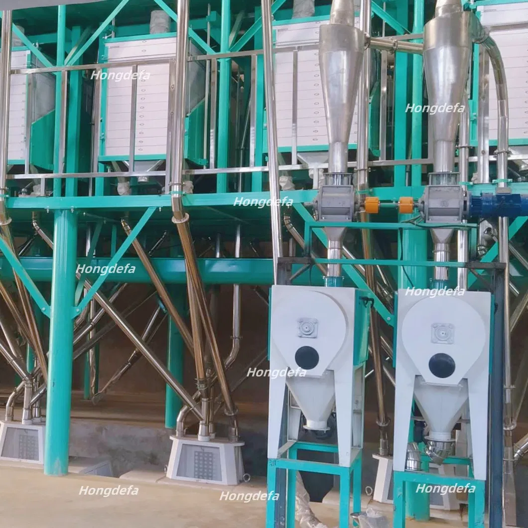 80t/D مصنع مطحنة دقيق القمح إثيوبيا