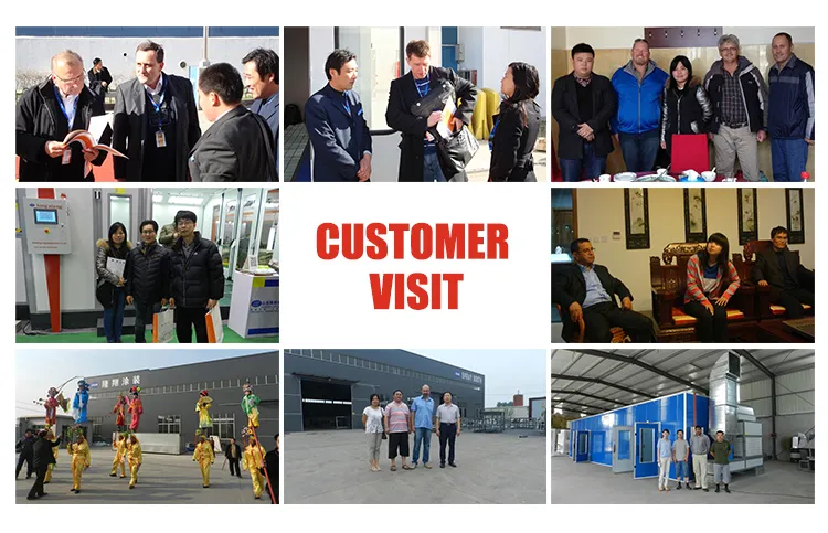 تركيب كابينات الرش لدى العملاء