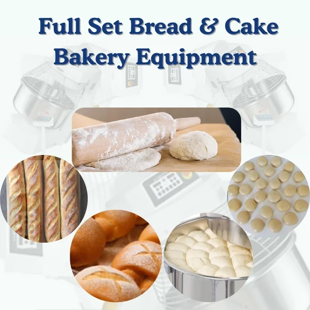 Industrial Toast Bread Making Machine Automatic Toast Bread Production Line for Toast Production.
