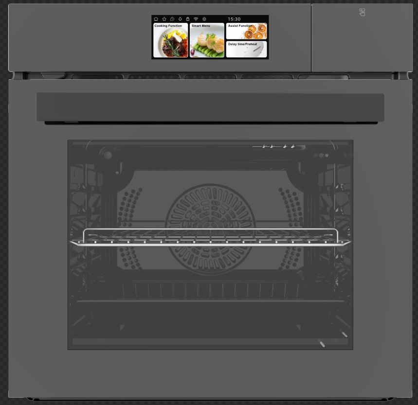 شاشة TFT تعمل باللمس فرن بخار مدمج ذكي مع convection OEM
