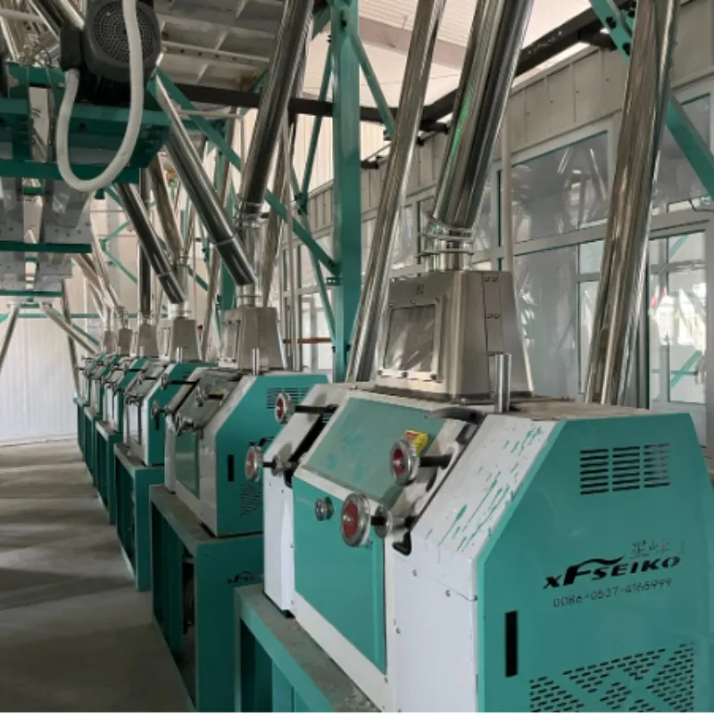 مصنع طحن القمح الكامل الفعال 60tpd-80tpd لإنتاج الدقيق الصناعي