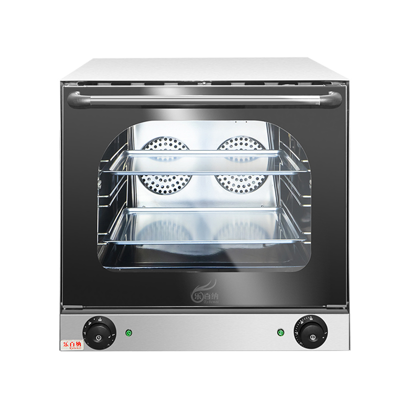 فرن كهربائي تجاري معتمد بسعة 62L مع convection لتحميص الخبز مع 4 صينية At39 H90 معدات المخابز (YSD-1AE)