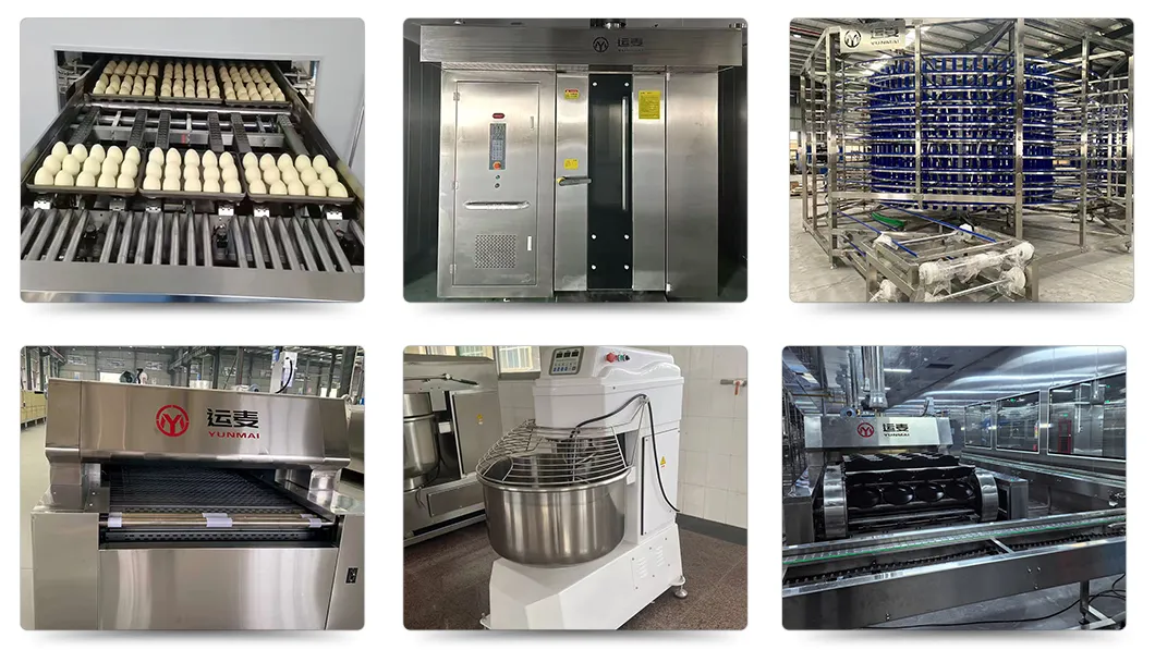 فرن نفق مخبزي متعدد الاستخدامات للاستخدام الفعال في آلات الطعام التجارية