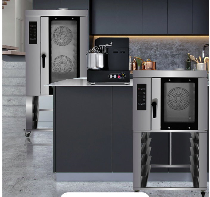 فرن بخار غاز كهربائي تقليدي ميكانيكي صناعي كبير صغير أفضل سعر لصناعة الخبز في المخبز countertop لبيع الكعك 5 8 10