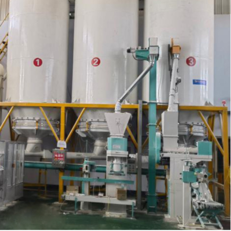 مصنع مطحنة القمح المتعددة الاستخدامات 60tpd-80tpd لإنتاج أنواع مختلفة من الدقيق