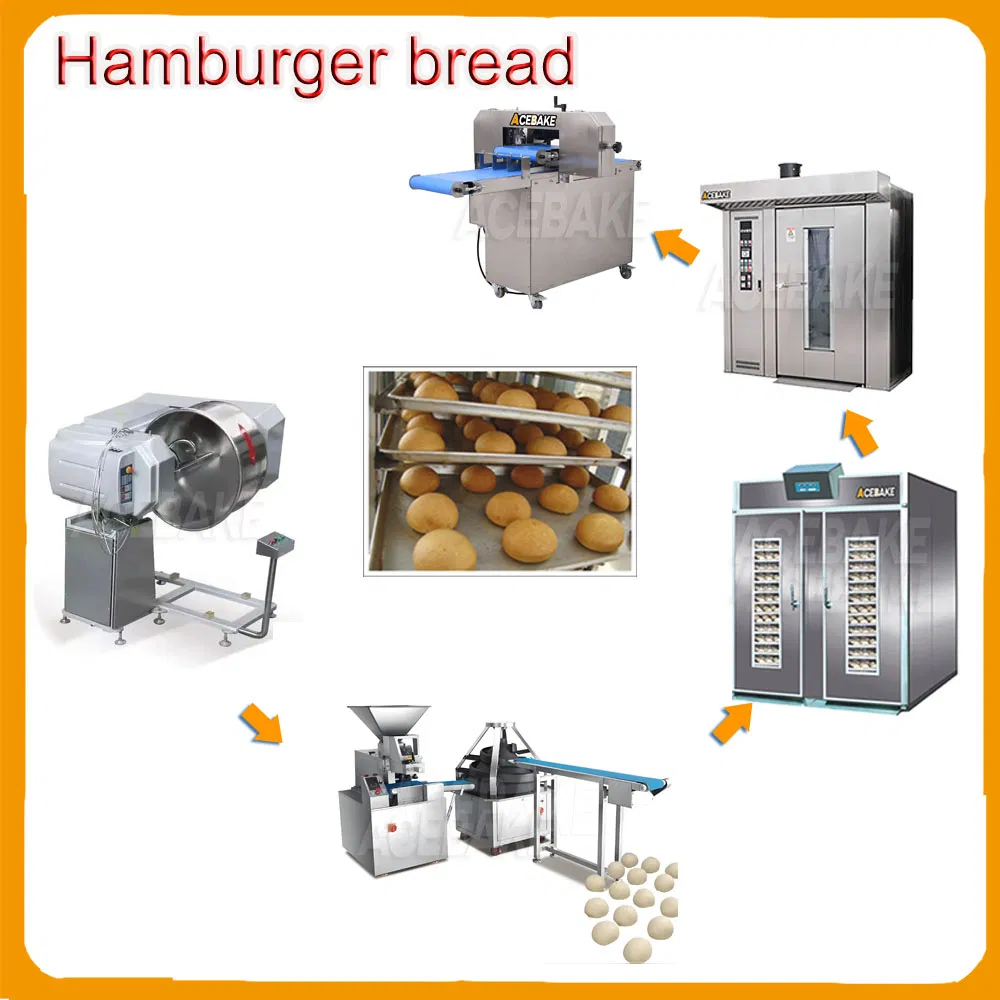 Hamburger round bread equipment