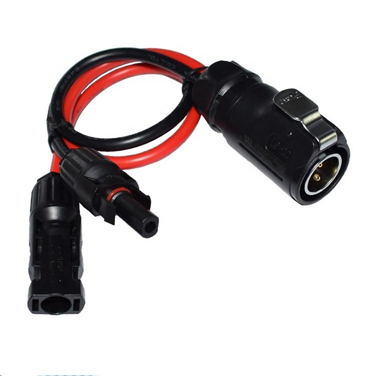 تخصيص المصنع 10AWG 2 موصل دائري صناعي لتوصيل الطاقة إلى محول كابل الطاقة الشمسية لصندوق الألواح الشمسية