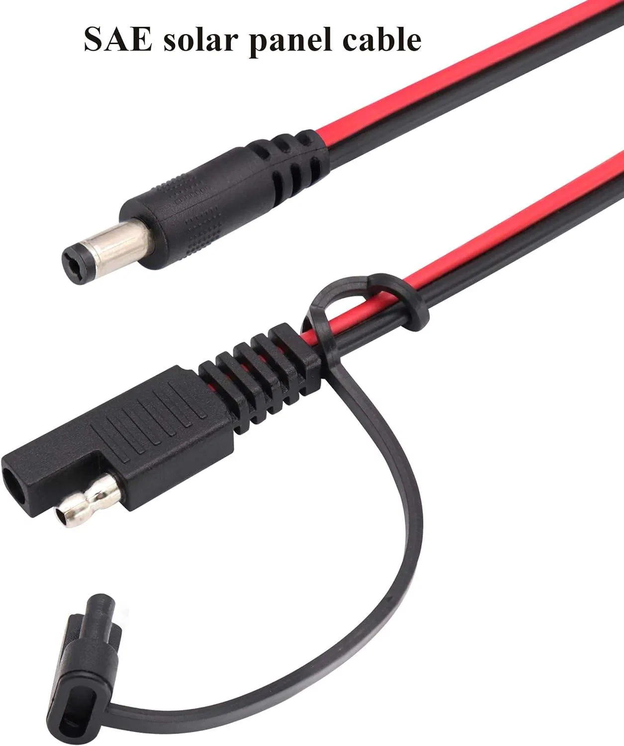 موصلات كابل DC SAE 5.5mm × 2.1mm محولات ذكر لتطبيقات السيارات والمركبات الترفيهية والألواح الشمسية وبطاريات الألواح والأسلاك