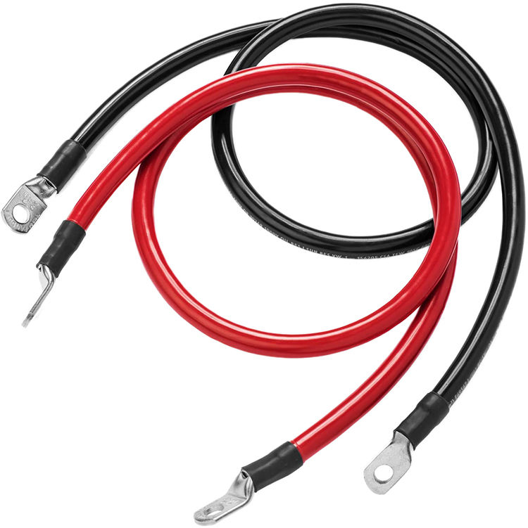 4AWG مجموعة أسلاك كابل البطارية للمحولات، البحرية، الطاقة الشمسية، المركبات الترفيهية